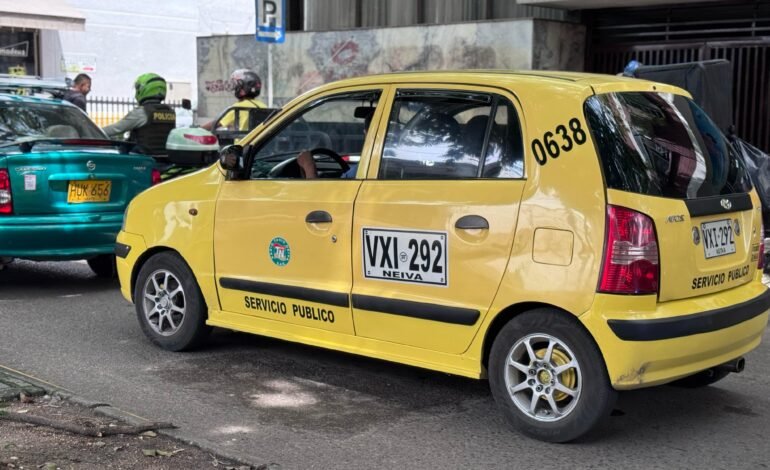 Neiva presenta nuevas tarifas para el servicio de taxi