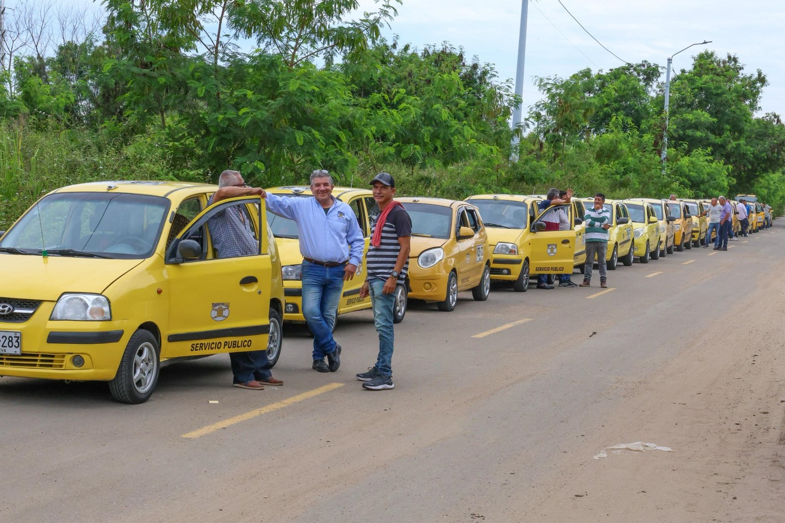 Más de 2.000 taxis en Neiva, a revisión para garantizar su óptimo estado