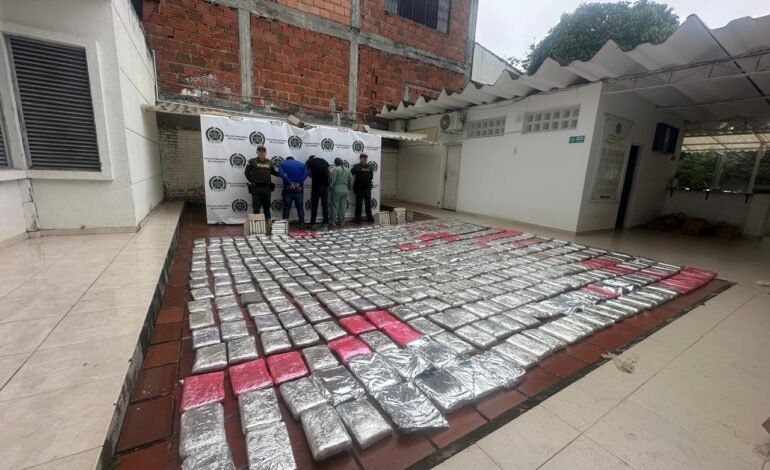 600 millones de pesos perdió el narcotráfico tras incautación de media tonelada de marihuana en el Huila