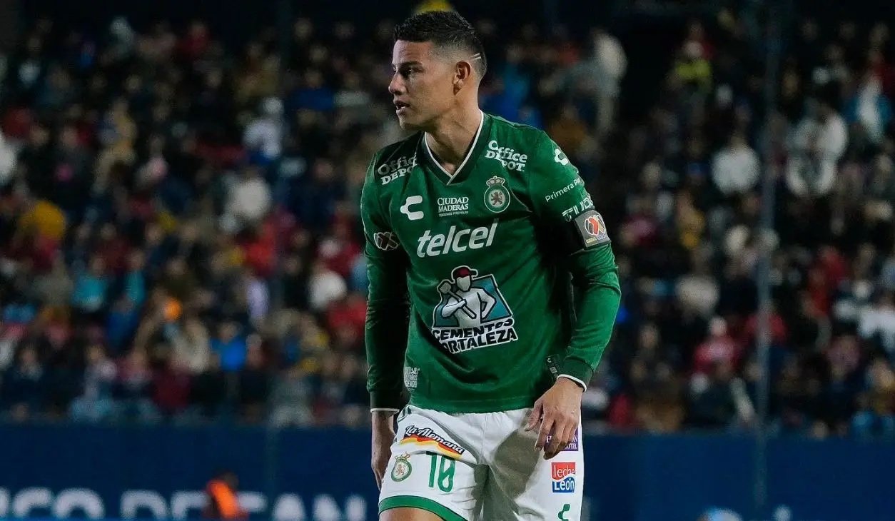 James Rodríguez, entre la frustración y la esperanza: León lucha en el TAS por el Mundial de Clubes