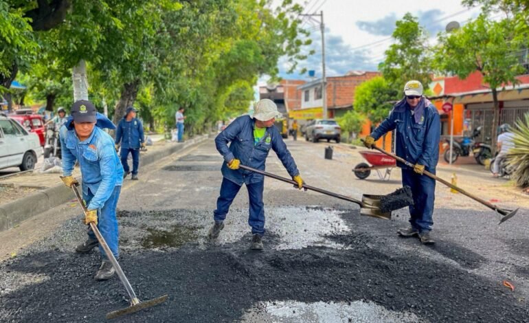 Movilidad urbana mejora con intervención simultánea en dos vías claves de Neiva