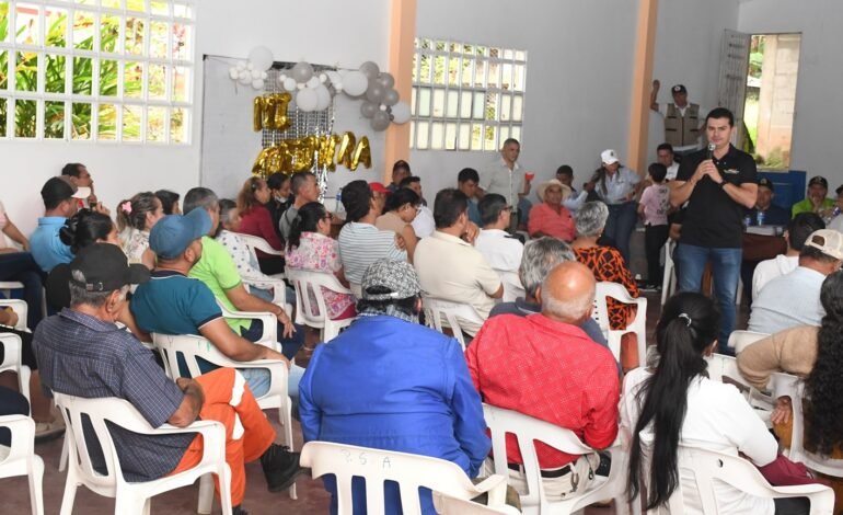 Alcalde Casagua anunció inversión histórica para San Antonio, corregimiento de Vegalarga