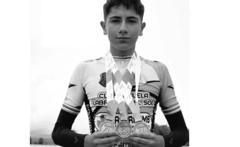 Boyacá despide a su estrella del ciclismo, víctima de un carro fantasma