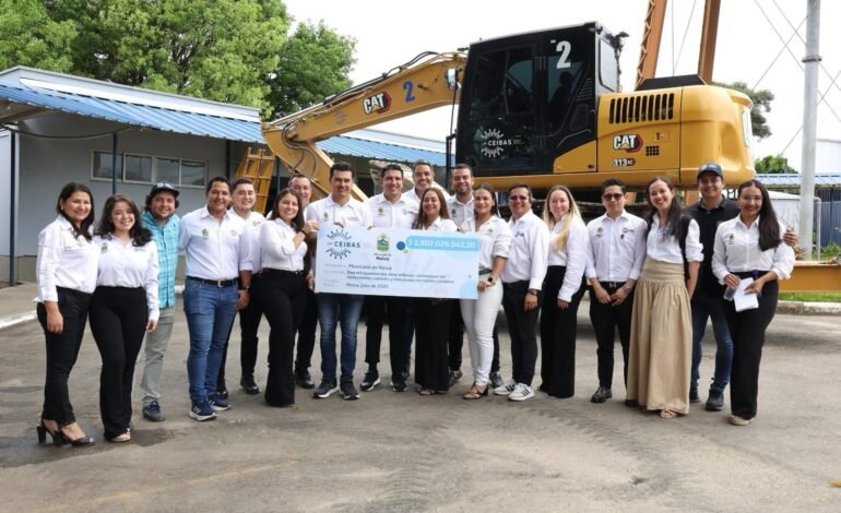 Gestión pública ejemplar: Las Ceibas EPN entrega más de $2.900 millones a la Alcaldía para obras sociales y urbanas