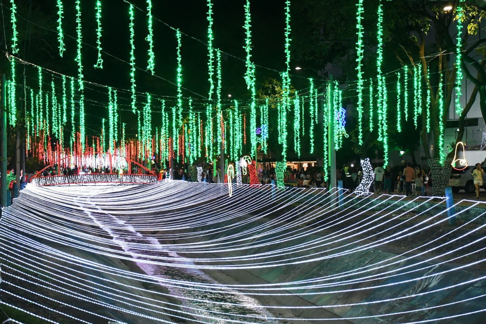 Con un espectáculo lleno de color, Neiva encendió oficialmente la Navidad