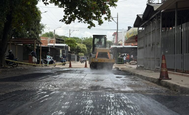 Intervenciones viales avanzan en Cándido, Max Duque y barrios del sur de Neiva