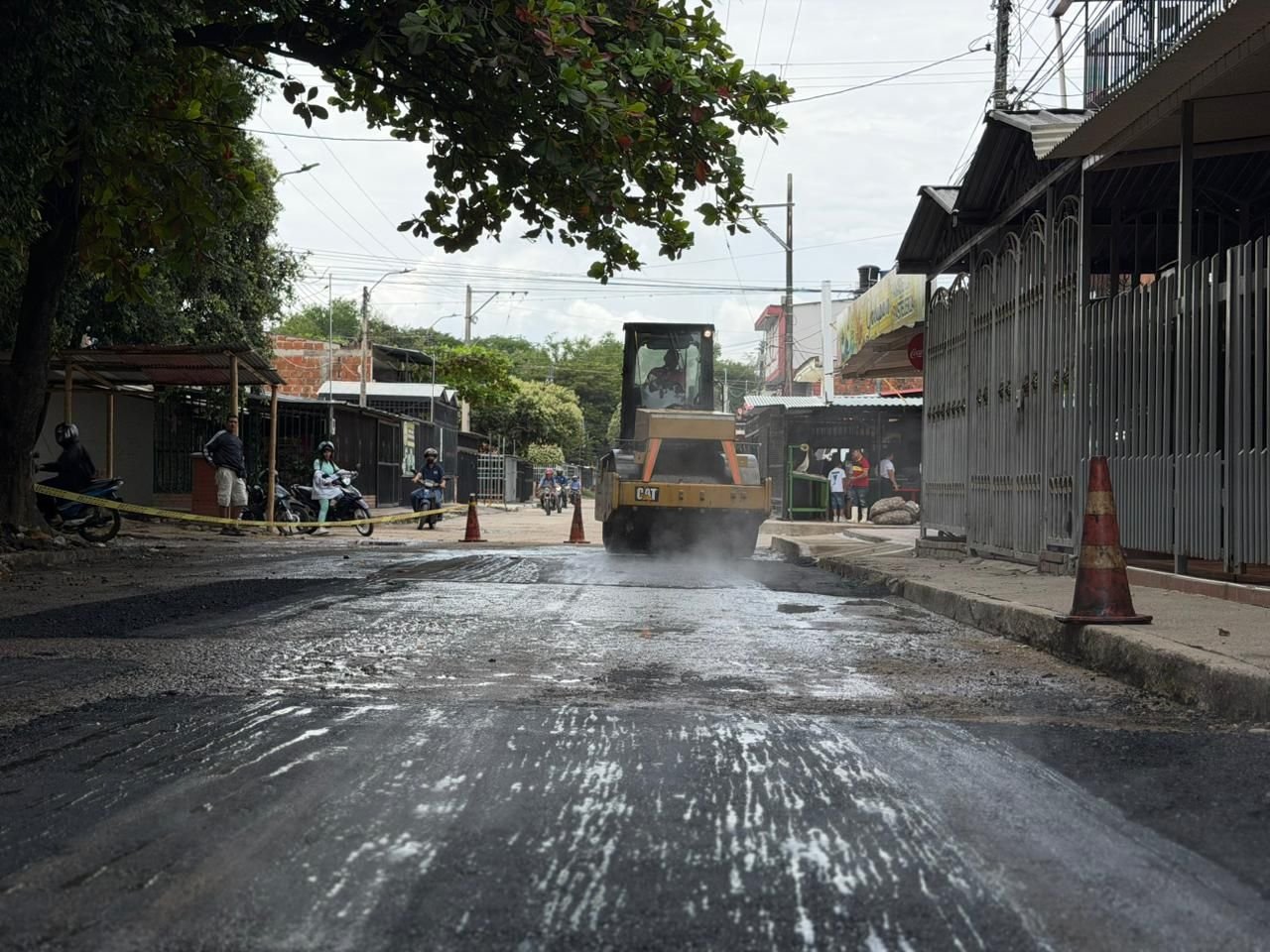 Intervenciones viales avanzan en Cándido, Max Duque y barrios del sur de Neiva